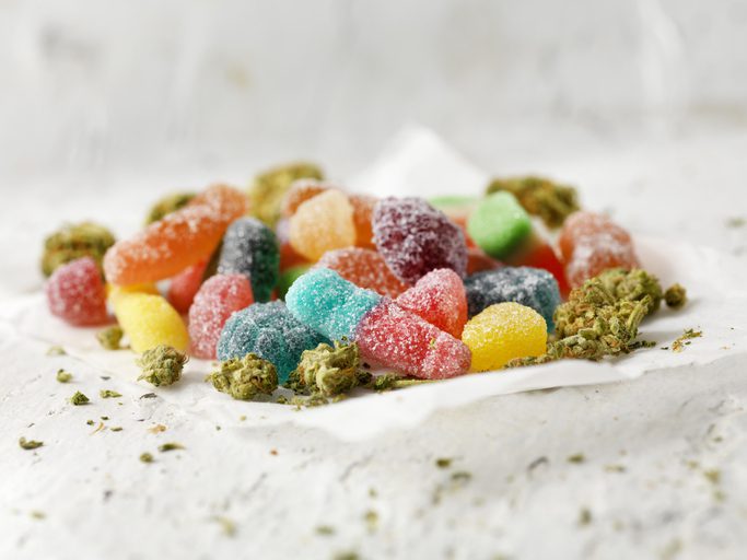 Marijuana Sour Gummy Candies